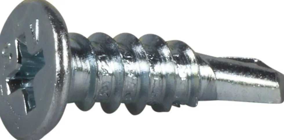 Montasjeskrue med borspiss 4,8 x 17 mm