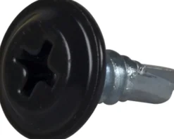 Montasjeskruer med borspiss svart 4,2x13 mm 250 stk