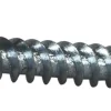 Montasjeskrue sølv 4,2x25 fzb -250 skarp spiss ral 9006 blankforsinket