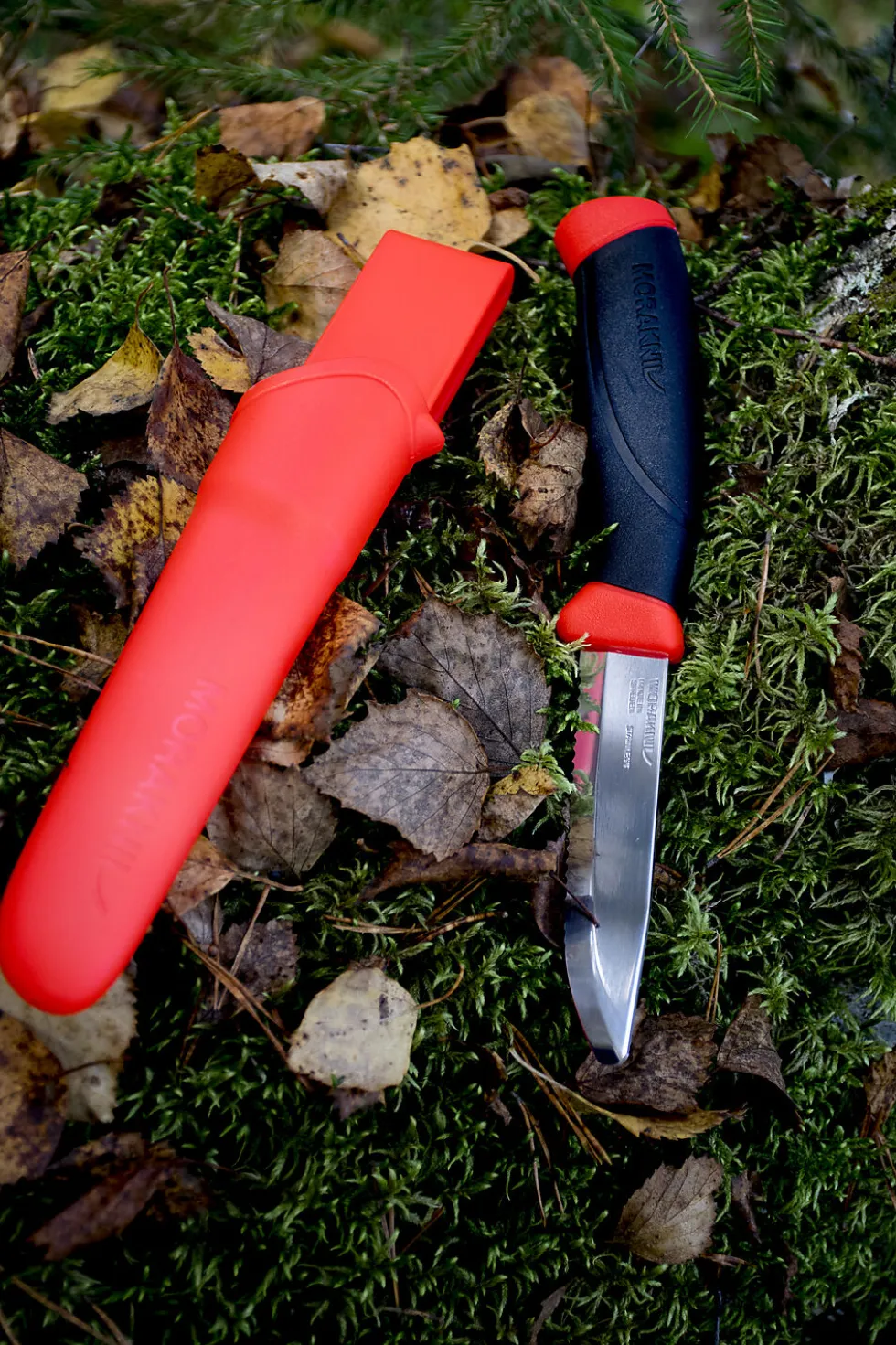 Morakniv companion f rescue tandat blad, avrundet spets
