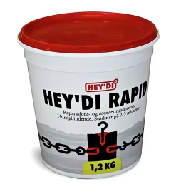 Mørtel rapid 1,2 kg heydi reparasjons- og monteringssement