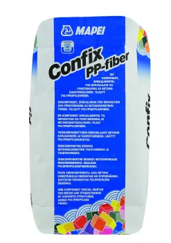 Mørtel reparasjon confix polypropylenfiber 25 kg