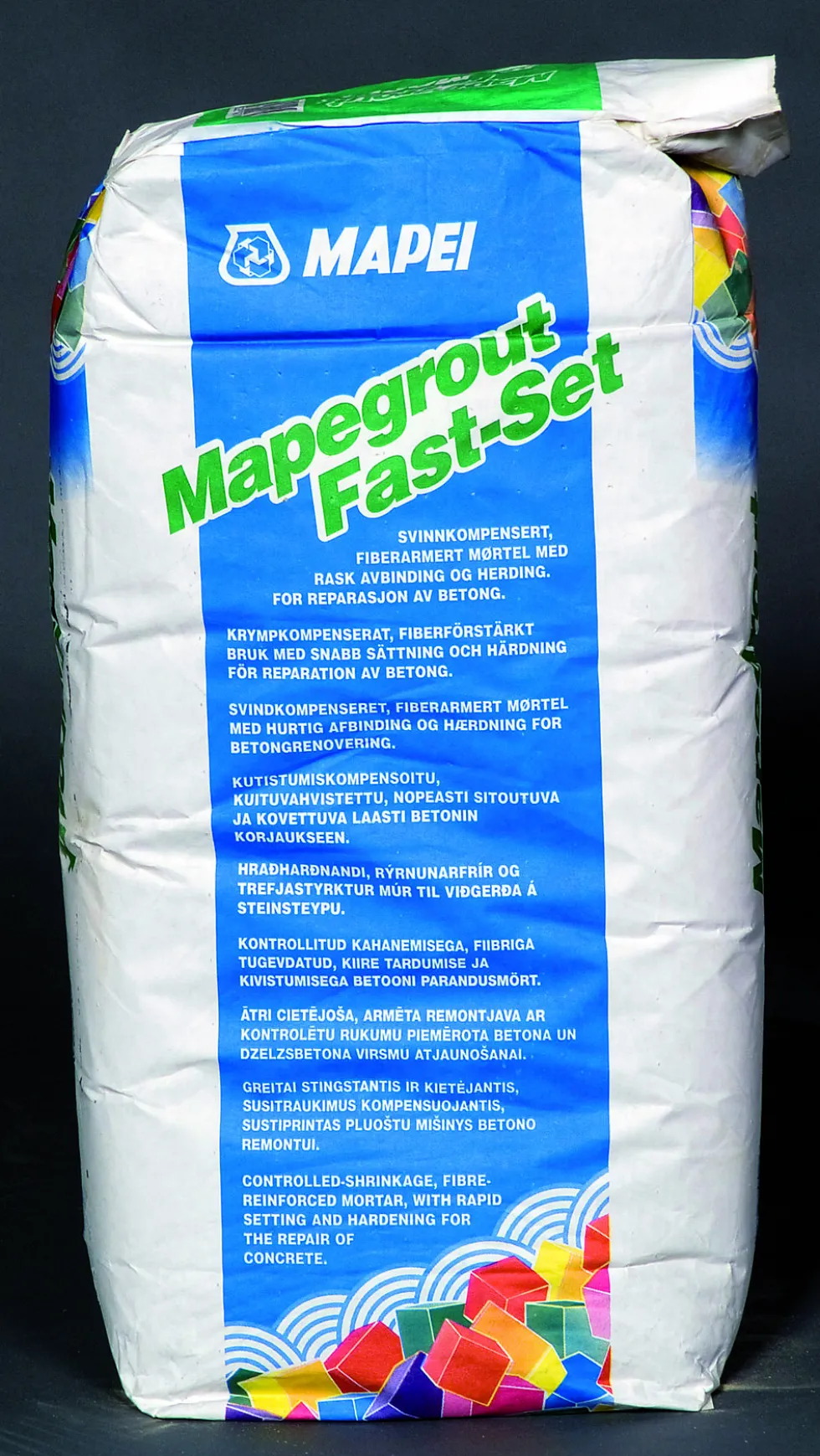Mørtel rep mapegrout fast set 25kg mapegrout fast set 25 kg
