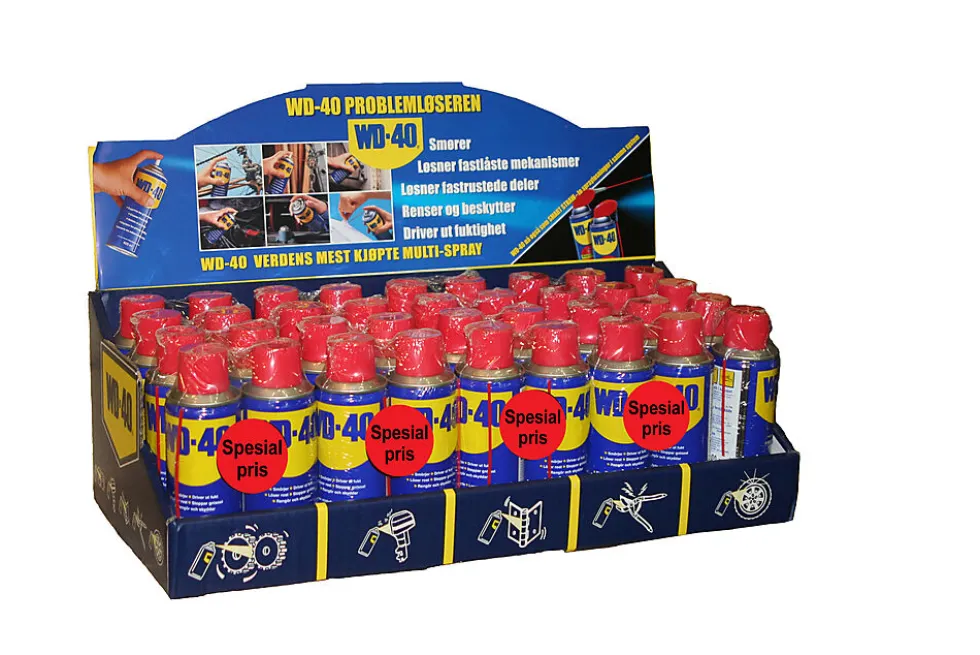 Multispray WD-40 2x200 ml display
