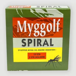 Myggspiral pyretrum 10 stk