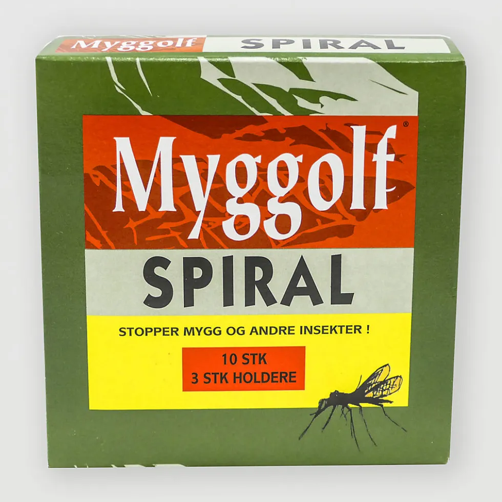 Myggspiral pyretrum 10 stk