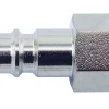 Nippel med innvendig gjenger 1/4" for gummislange euro