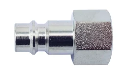 Nippel med innvendig gjenger 1/4" for gummislange euro
