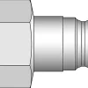 Nippel 1/4 slangetilkobling
