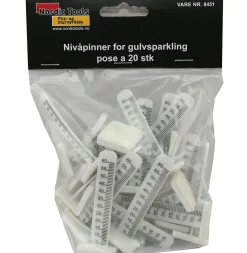 Nivåpinner f/ støp og avretting