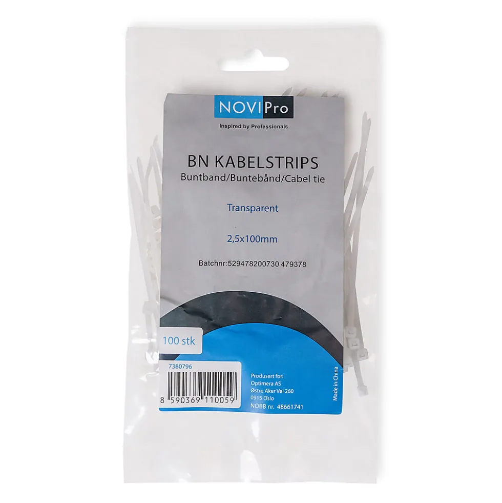 NOVIPro Kabelstrips bn 2,5X100 mm