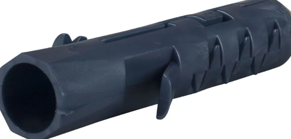 Nylonplugg n 16x80 blå a-10 feste i harde materialer