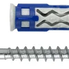 Nylonplugg 8x50 flex m/skrue bk nkt blisterkort a4