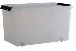 Oppbevaringsboks classic 70 med lokk 70 liter 72x40x38 cm