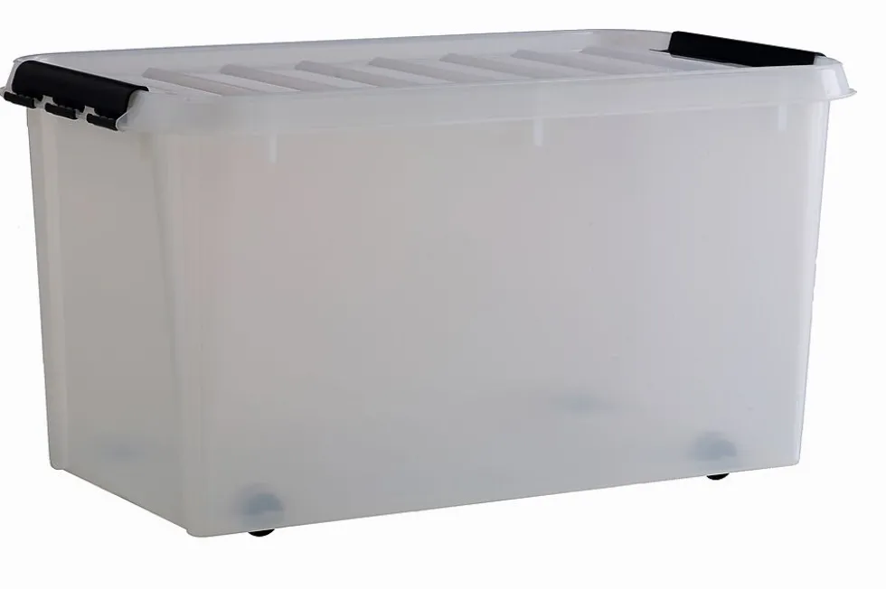 Oppbevaringsboks classic 70 med lokk 70 liter 72x40x38 cm