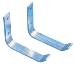 Opphengskroker stige 15 cm 2 stk gs sett a 2 stk. Galvanisert stål