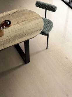 OpusEco Hybridgulv 1-stav Gausta hvit eik