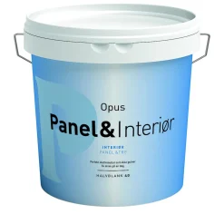 Opus P 40 panel & interiør base hvit 2,7 liter