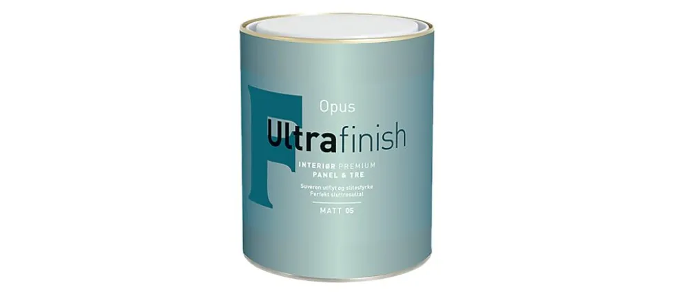 Opus Ultrafinish matt hvit base 0,68 liter
