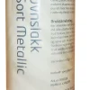 Ovnslakk 400 ml sprayboks sort metallic lakk-senotherm til rør
