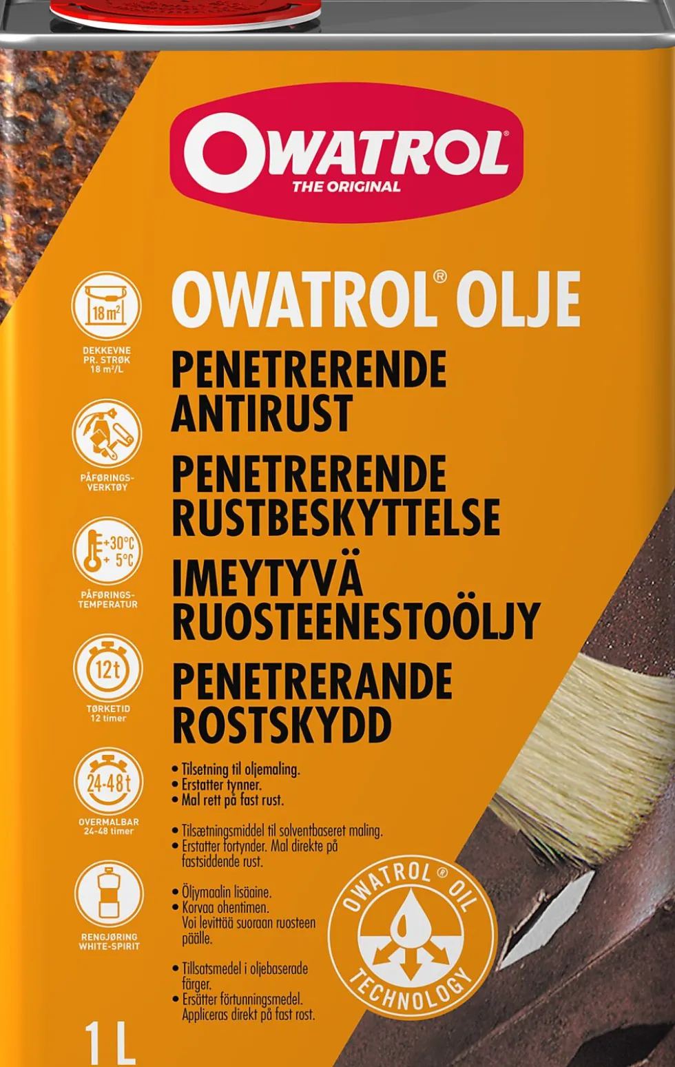 Owatrol olje 1 liter