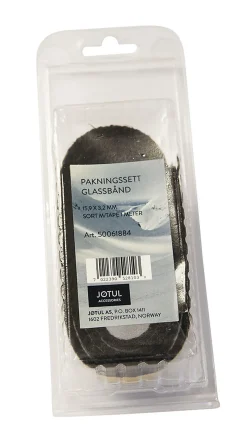 Pakningssnor 5 meter ø 6,3 mm