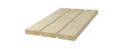 Panelbord til badstue gran ubehandlet 21 x 70 mm rund kant