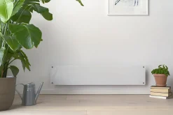 Panelovn glass list 1050 watt hvit
