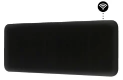 Panelovn sort invisible wifi gen 3 1300 Watt