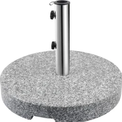 Parasollfot grå 40 kg Ø50 cm