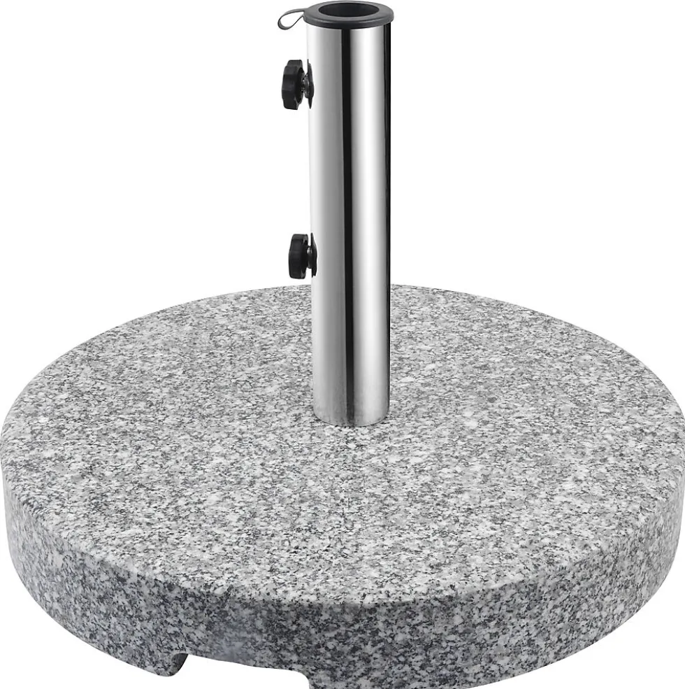 Parasollfot grå 40 kg Ø50 cm