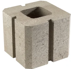 Pilarblokk grå 24x24x20 cm