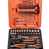 Pipesett 81 deler med tenger s81mix bahco
