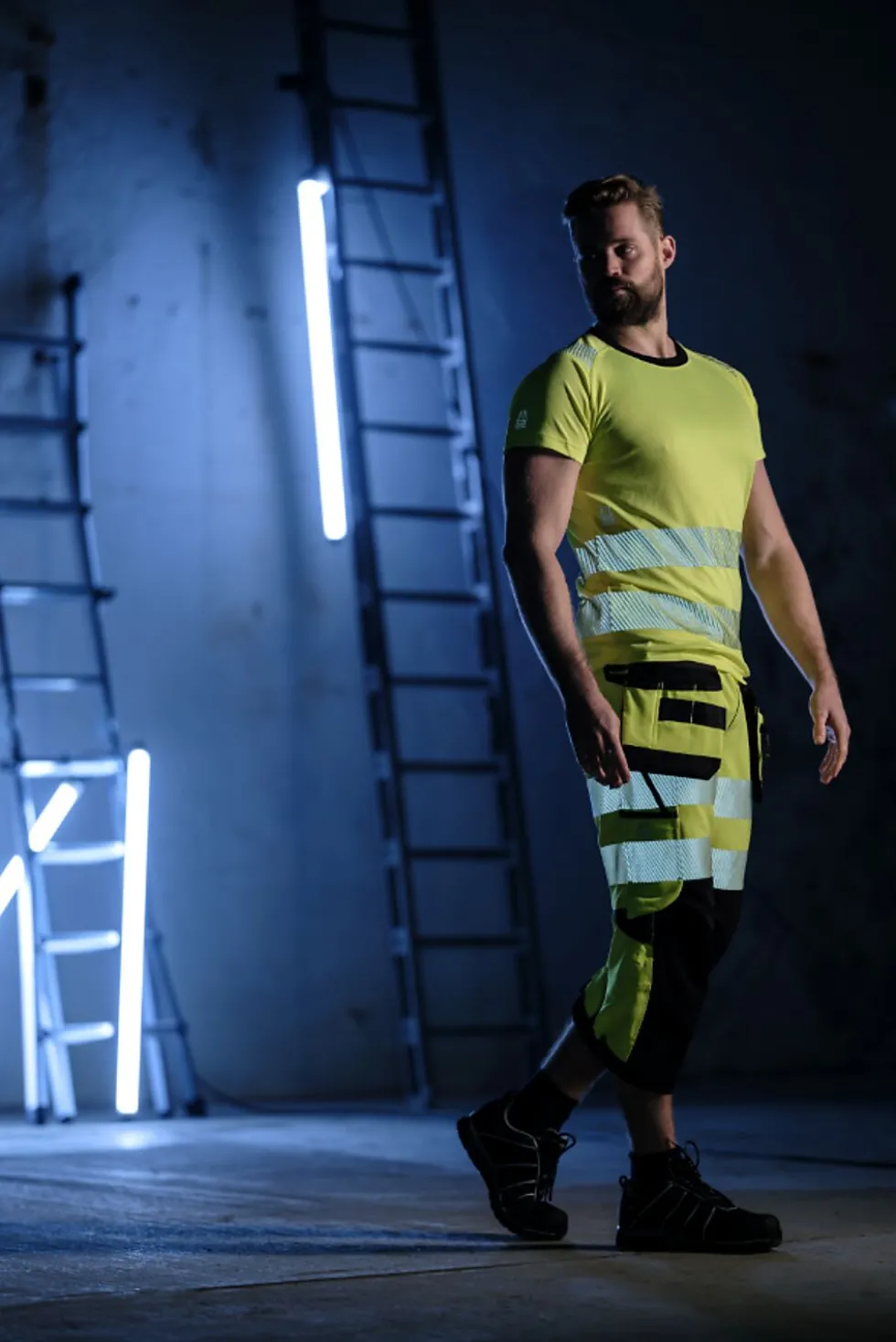 Piratbukse hi-viz str 48