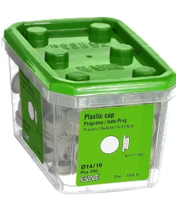 Plastlokk 14/19mm grå a-200karminnfesting tilbehør