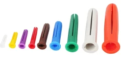 Plastplugg blå 10x45 a6