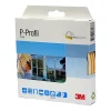 P-list 21720 6m hvit 5,5x9,0mmx6,0mtr epdm-gummi