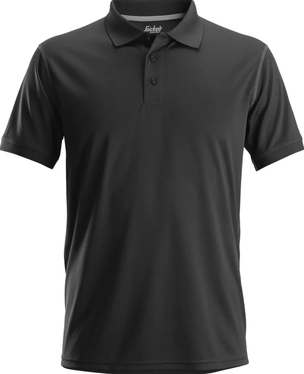 Poloskjorte 2721 sort l snickers workwear