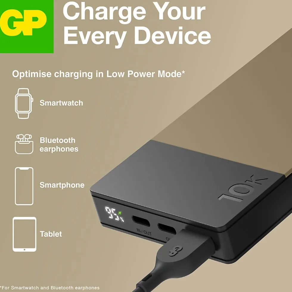 Powerbank M2+ 10000 mAh beige