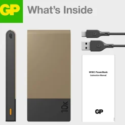 Powerbank M2+ 10000 mAh beige