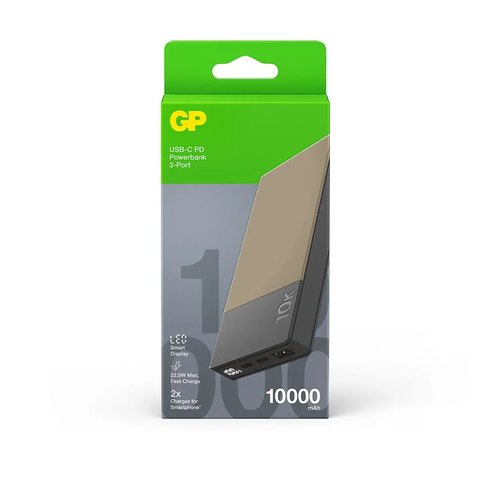 Powerbank M2+ 10000 mAh beige