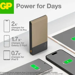 Powerbank M2+ 10000 mAh beige