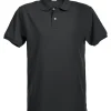 Premium pique med stretch 028240 Sort S