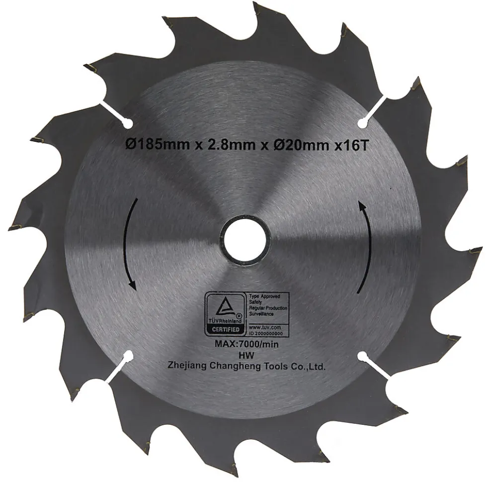 Q-tools sirkelsagblad 185x16 24 tenner