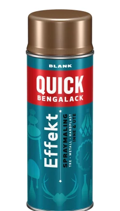 Quick Bengalack effektspray sølv metallic 400 ml