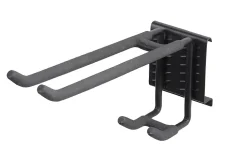 Redskapskrok dobbel sort 26,5x7,6x11 cm