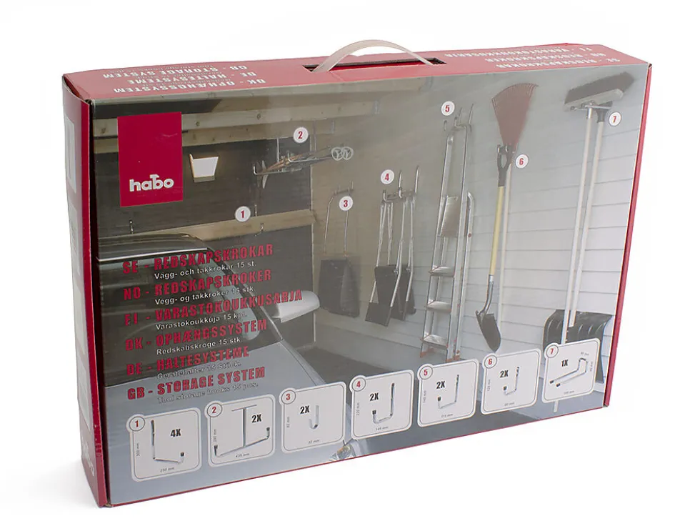 Redskapskroksett 8500 15 deler