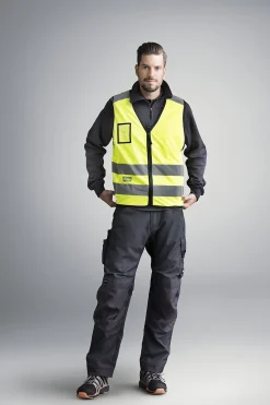 Refleksvest 9153 High Vis kl.2 XL