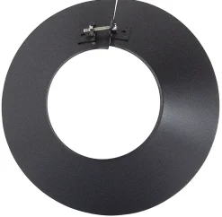 Regnbeskytter 30gr ø150mm svart rehabilitering