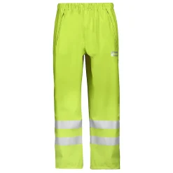 Regnbukse 8243 PU High Vis kl.2 gul XS